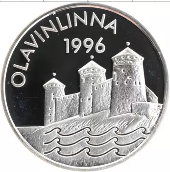 Монета 20 евро Финляндии 1996 года Серебро UNUSUAL