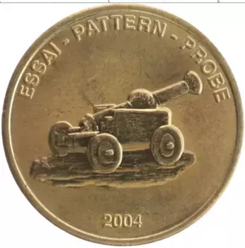 Монета 20 евроцентов Европы 2004 года Латунь Проба