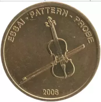 Монета 20 евроцентов Европы 2006 года Латунь Проба