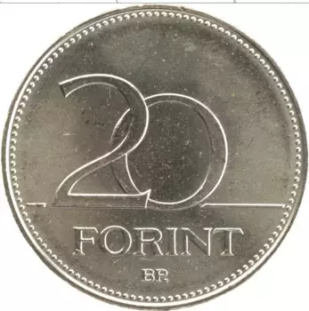 Монета 20 форинтов Венгрии 2020 года Латунь Медики-герои пандемии коронавируса