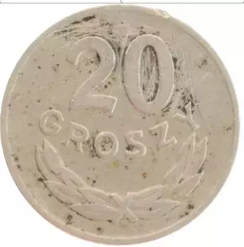 Монета 20 грош Польши 1949 года Медно-никель