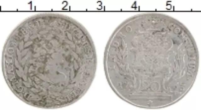 Монета 20 крейцеров Баварии 1763 года Серебро Максимилиан Иосиф