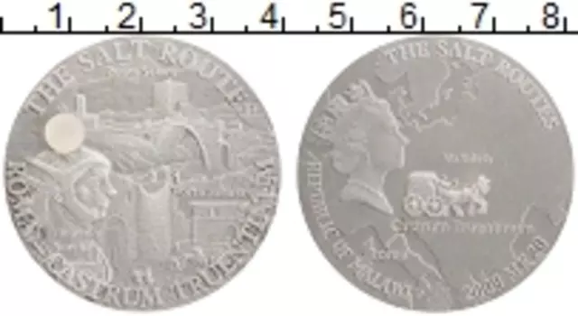 Монета 20 квач Малави 2009 года Серебро Соляной путь