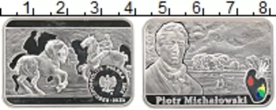 Монета 20 злотых Польши 2012 года Серебро Пётр Михаловский