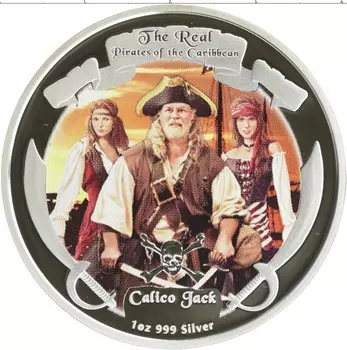 Монета 2 доллара Ниуэ 2011 года Серебро Цветная