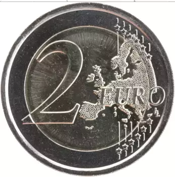 Монета 2 евро Сан-Марино 2020 года Биметалл