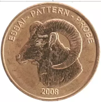 Монета 2 евроцента Европы 2006 года Медь Проба