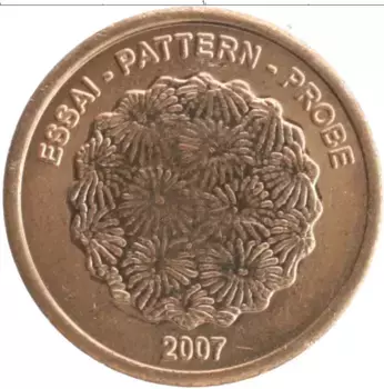 Монета 2 евроцента Европы 2007 года Медь Проба