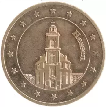 Монета 2 евроцента Германии Медь Проба