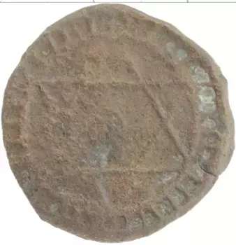 Монета 2 фалуса Марокко Медь