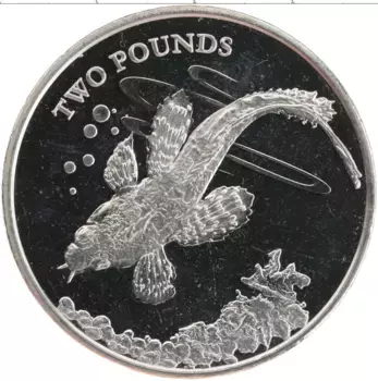 Монета 2 фунта 2021 года Медно-никель Елизавета II