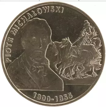 Монета 2 злотых Польши 2012 года Латунь Художник Пётр Михаловский