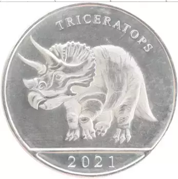 Монета 3 гульдена Кюрасао 2021 года Медно-никель UNUSUAL