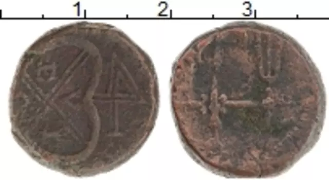 Монета 4 пайса Бомбея 1813 года Медь Генерал-губернатор Фрэнсис Роудон-Гастингс