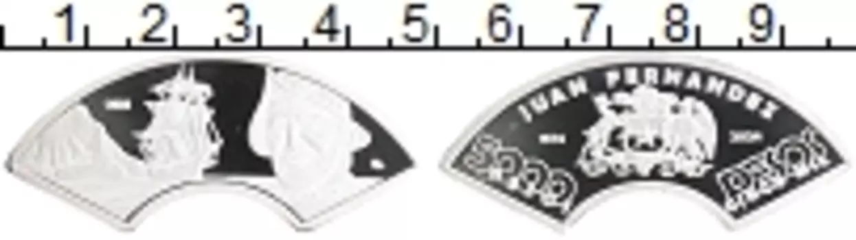 Монета 5000 песо Чили 2022 года Посеребрение UNUSUAL