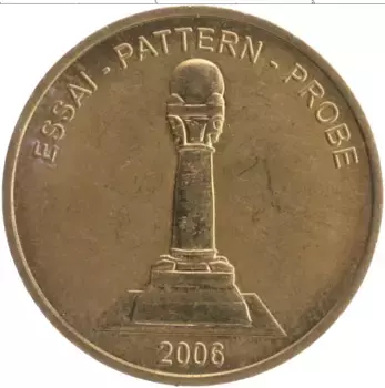 Монета 50 евроцентов Европы 2006 года Латунь Проба