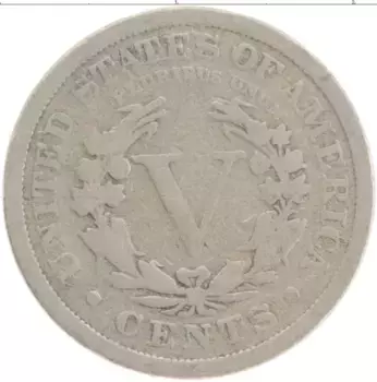 Монета 5 центов Америки 1911 года Медно-никель