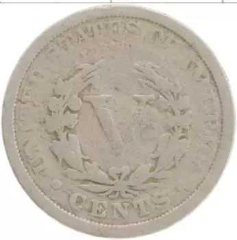 Монета 5 центов Америки 1911 года Медно-никель