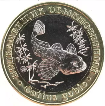 Монета 5 червонцев России 2020 года Биметалл UNUSUAL