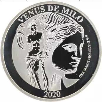 Монета 5 долларов Соломоновых островов 2020 года Серебро Елизавета II
