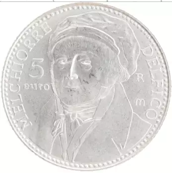 Монета 5 евро Сан-Марино 2006 года Серебро Мельхиоре Дельфико
