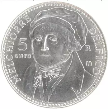 Монета 5 евро Сан-Марино 2006 года Серебро Мельхиоро Дельфико