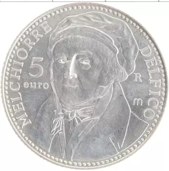 Монета 5 евро Сан-Марино 2006 года Серебро Мельхиоро Дельфико