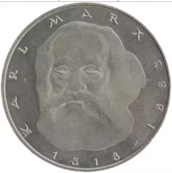 Монета 5 марок ФРГ 1983 года Медно-никель J
