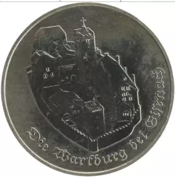 Монета 5 марок ГДР 1982 года Медно-никель А