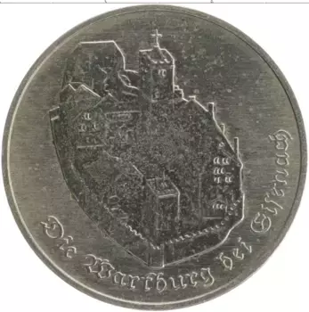 Монета 5 марок ГДР 1983 года Медно-никель А