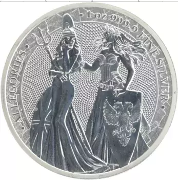 Монета 5 марок Германии 2019 года Серебро UNUSUAL