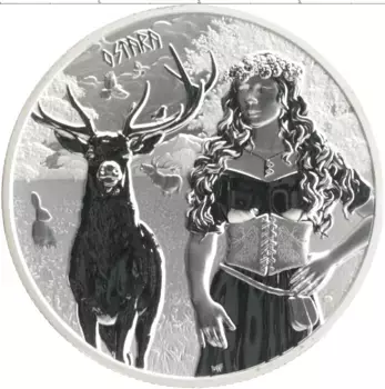 Монета 5 марок Германии 2023 года Серебро UNUSUAL