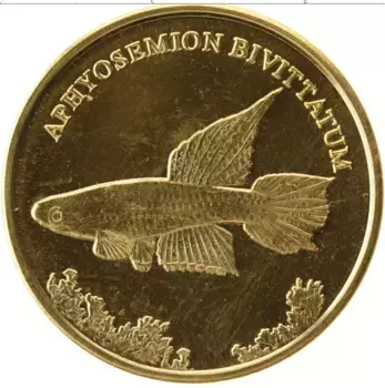 Монета 5 рупий Индонезии 2017 года Латунь UNUSUAL