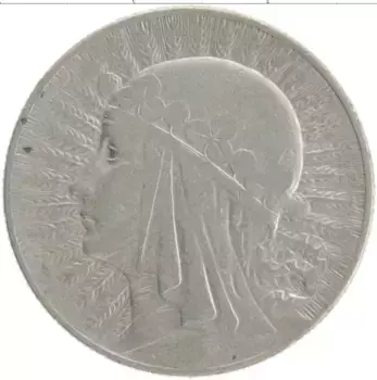 Монета 5 злотых Польши 1933 года Серебро Ядвига