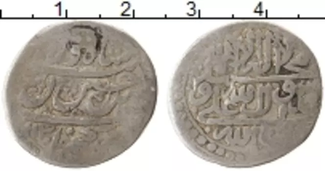 Монета аббаси Ирана Серебро Хусейн I