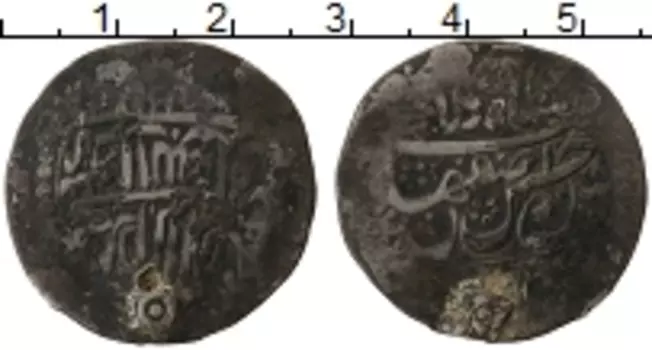 Монета аббаси Ирана Серебро Хусейн I