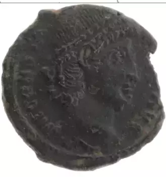 Монета АЕ Древнего Рима Медь Констанций II 337-361 гг
