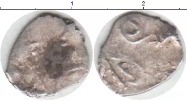 Монета акче Азербайджана 1532 года Серебро Шемаха