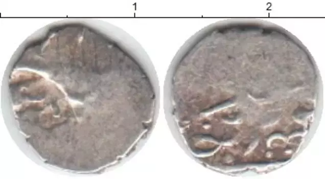 Монета акче Азербайджана 1532 года Серебро Шемаха