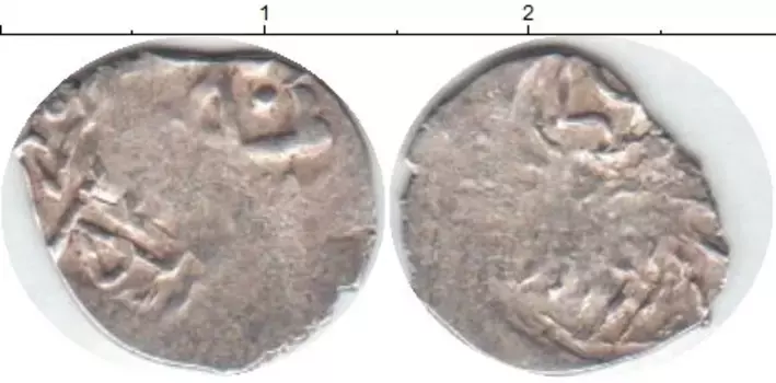 Монета акче Азербайджана 1532 года Серебро Шемаха