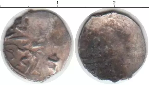 Монета акче Азербайджана 1532 года Серебро Шемаха