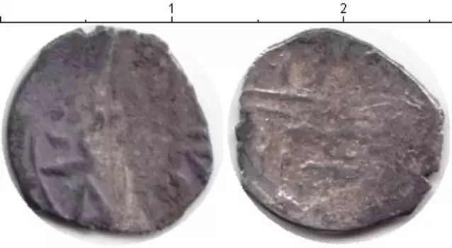 Монета акче Азербайджана 1532 года Серебро Шемаха