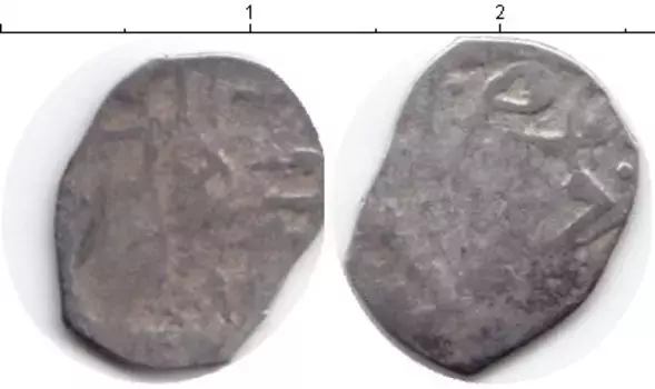 Монета акче Азербайджана 1532 года Серебро Шемаха