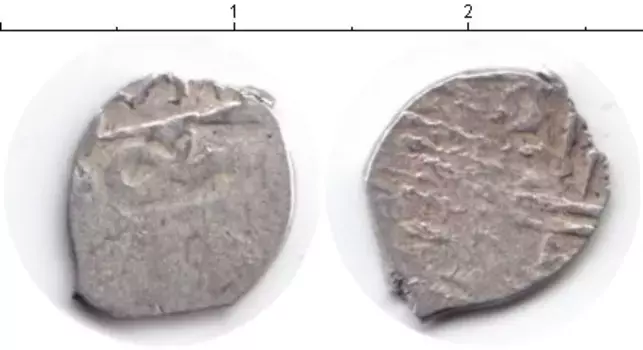 Монета акче Азербайджана 1532 года Серебро Шемаха