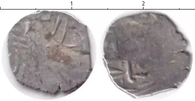 Монета акче Азербайджана 1532 года Серебро Шемаха