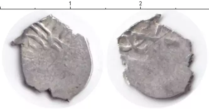 Монета акче Азербайджана 1532 года Серебро Шемаха