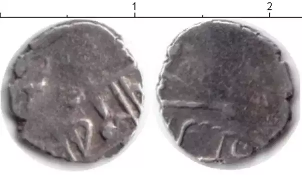 Монета акче Азербайджана 1532 года Серебро Шемаха