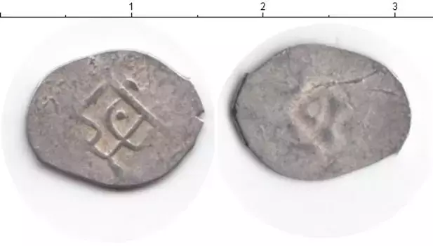 Монета акче Азербайджана 1532 года Серебро Шемаха