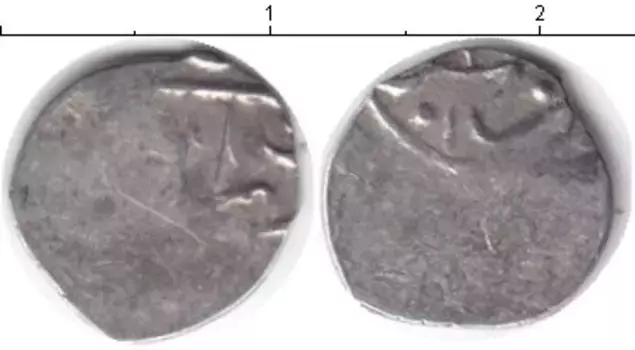 Монета акче Азербайджана 1532 года Серебро Шемаха