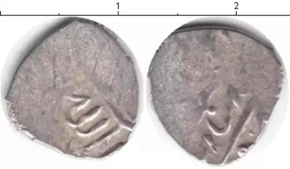 Монета акче Азербайджана 1532 года Серебро Шемаха